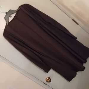 Cut Loose Chocolate Knit Cardigan